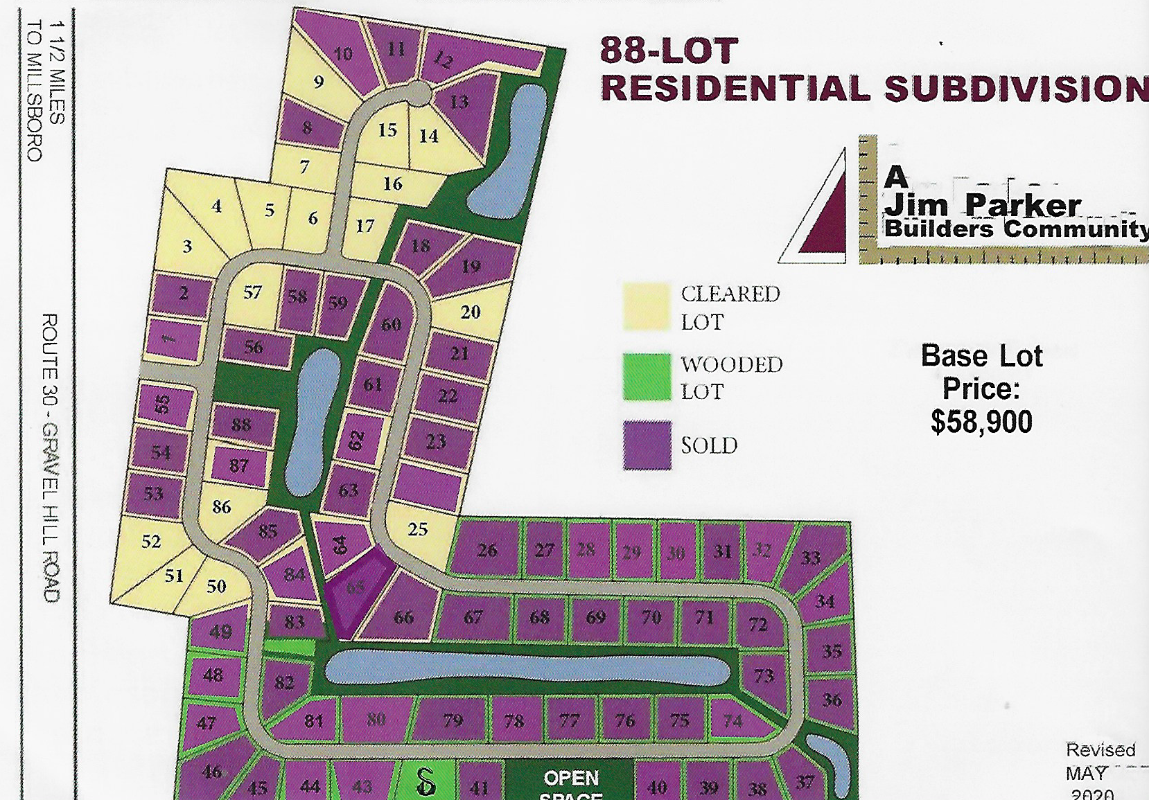 Kingston Ridge Building Lots Plan Delaware New Home & Commercial