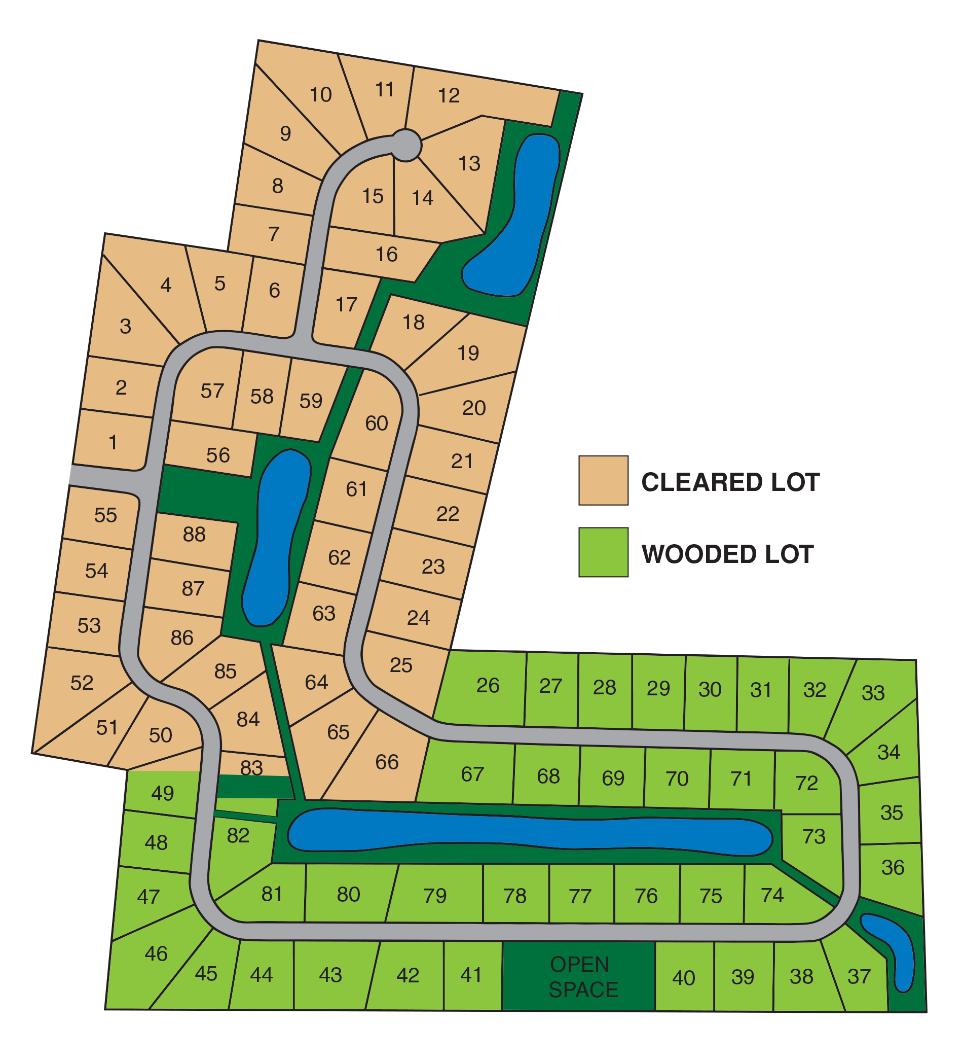 Kingston Ridge Building Lots Plan Delaware New Home & Commercial