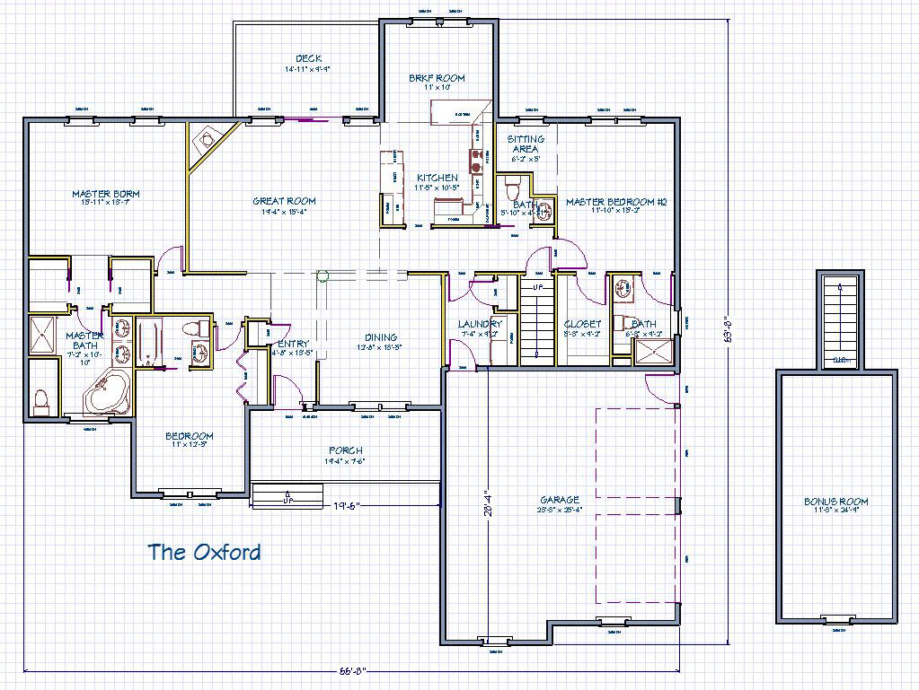 Oxford - Floor Plan